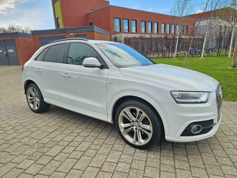 Audi Q3 2.0 Tdi S Line SC64FTZ White #6