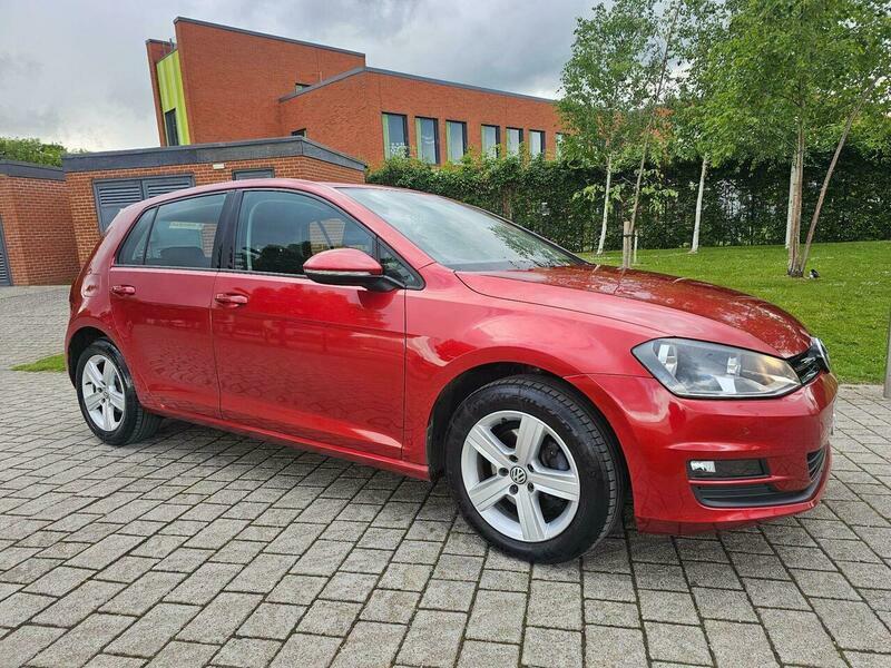 Volkswagen Golf 1.4 Tsi Bluemotion Tech HF65VYY Red #4
