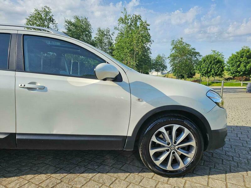 Nissan Qashqai+2 2.0 Dci Tekna White #6