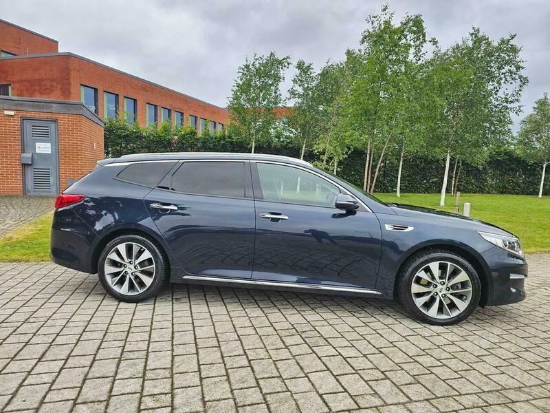 Kia Optima 1.7 Crdi 3 Sportswagon Blue #2