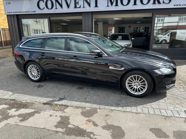 Jaguar XF 2.0D Prestige Sportbrake Euro 6 S LF67JGZ Black #2