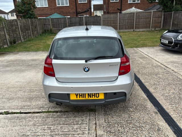 BMW 1 Series 2.0 118D M Sport Hatchback Euro YH11NHO Black #5