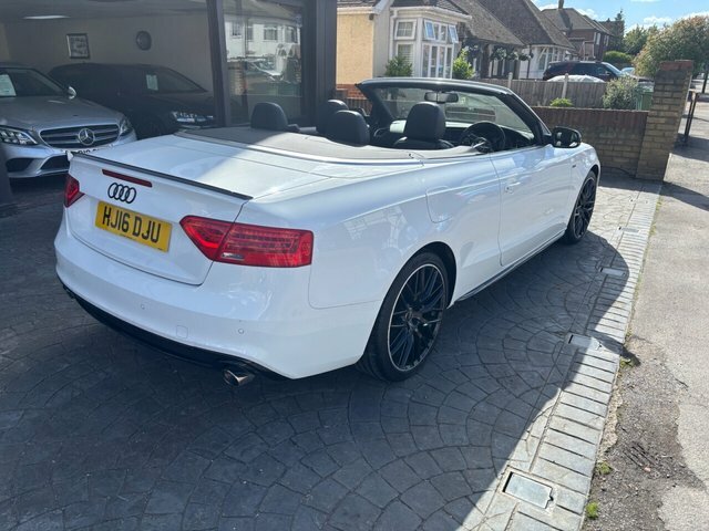 Audi A5 1.8 Tfsi S Line Special Edition Plus Convertible 2 White #3
