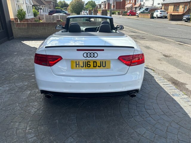 Audi A5 1.8 Tfsi S Line Special Edition Plus Convertible 2 White #4