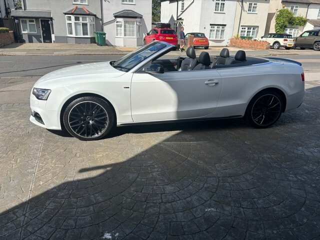 Audi A5 1.8 Tfsi S Line Special Edition Plus Convertible 2 White #6