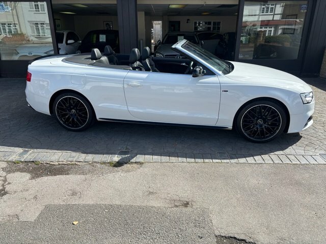 Audi A5 1.8 Tfsi S Line Special Edition Plus Convertible 2 White #2