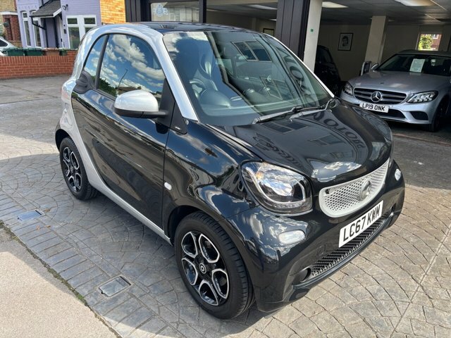 Smart Fortwo Coupe 0.9T Prime Premium Coupe Twinamic Eur Silver