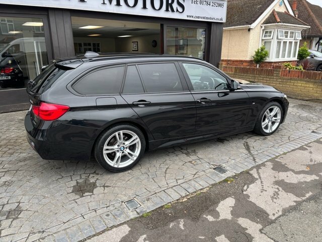 BMW 3 Series 2.0 320I M Sport Touring Xdrive Eu YD68NHK Black #3