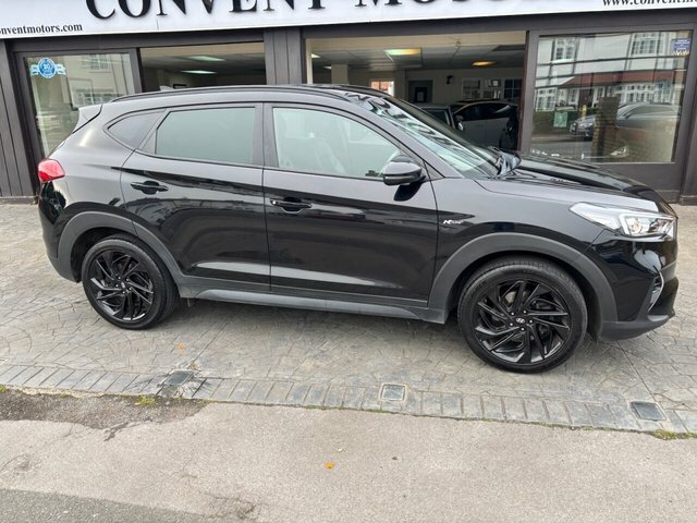 Hyundai Tucson 1.6 T-gdi N Line Suv Euro 6 S S GF69UBY Black #3