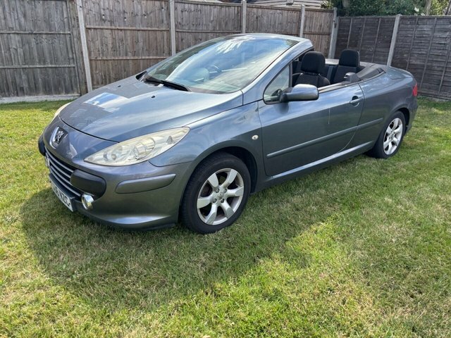 Peugeot 307 CC 2.0 16V S Convertible 192 G Km Grey #2