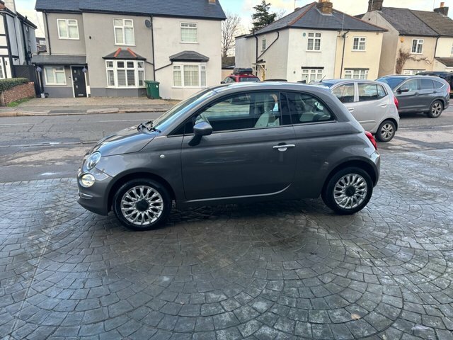 Fiat 500 1.2 Lounge Hatchback Euro 6 S S Grey #4