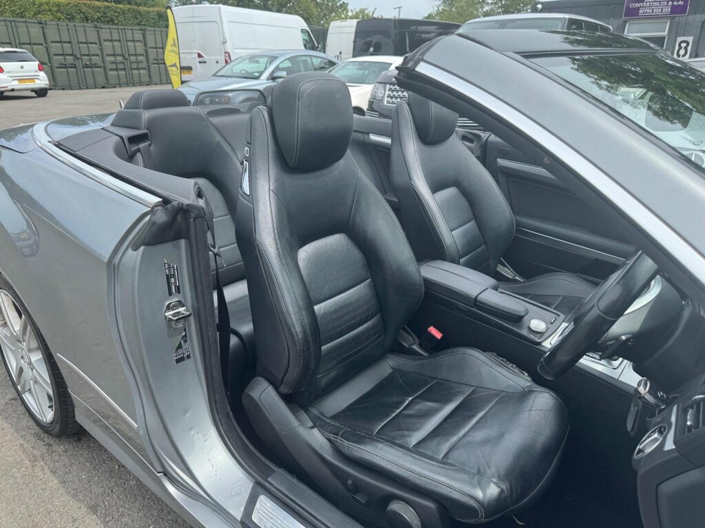 Mercedes-Benz E Class 2.1 E250 Cdi Blueefficiency Sport Cabriolet G-tron Silver