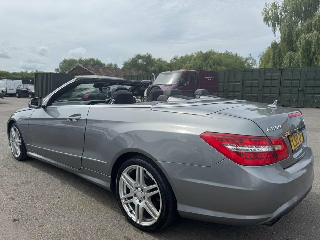 Mercedes-Benz E Class 2.1 E250 Cdi Blueefficiency Sport Cabriolet G-tron LS12ZPT Silver #4