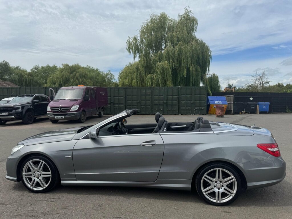 Mercedes-Benz E Class 2.1 E250 Cdi Blueefficiency Sport Cabriolet G-tron LS12ZPT Silver #5