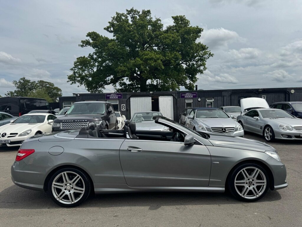 Mercedes-Benz E Class 2.1 E250 Cdi Blueefficiency Sport Cabriolet G-tron LS12ZPT Silver #2