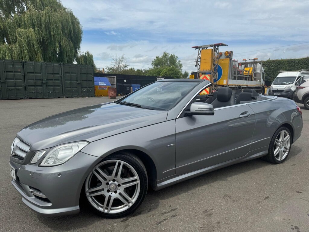 Mercedes-Benz E Class 2.1 E250 Cdi Blueefficiency Sport Cabriolet G-tron LS12ZPT Silver #6