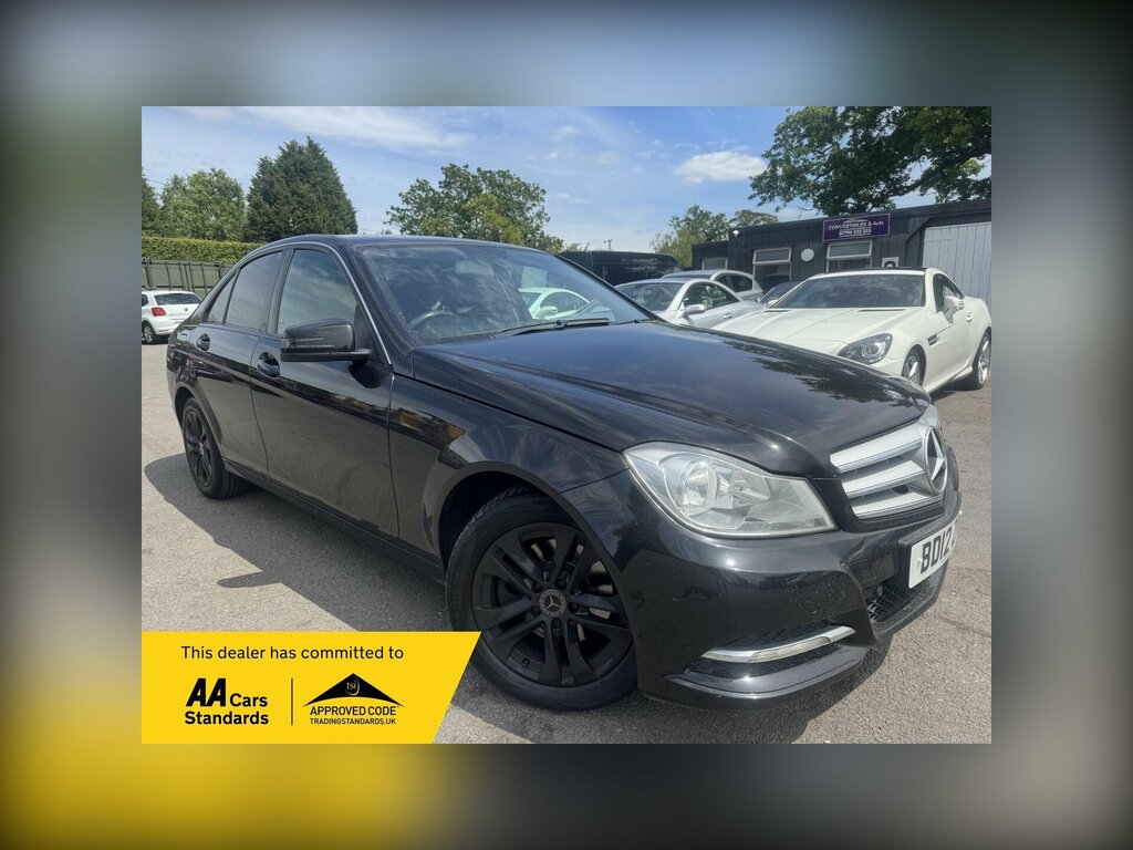 Mercedes-Benz C Class 2.1 C220 Cdi Blueefficiency Executive Se Saloon Black