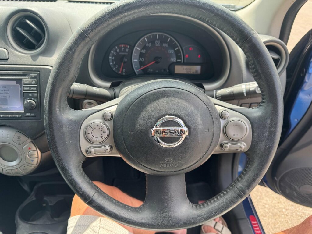 Nissan Micra Hatchback 1.2 Visia 2013 White #8