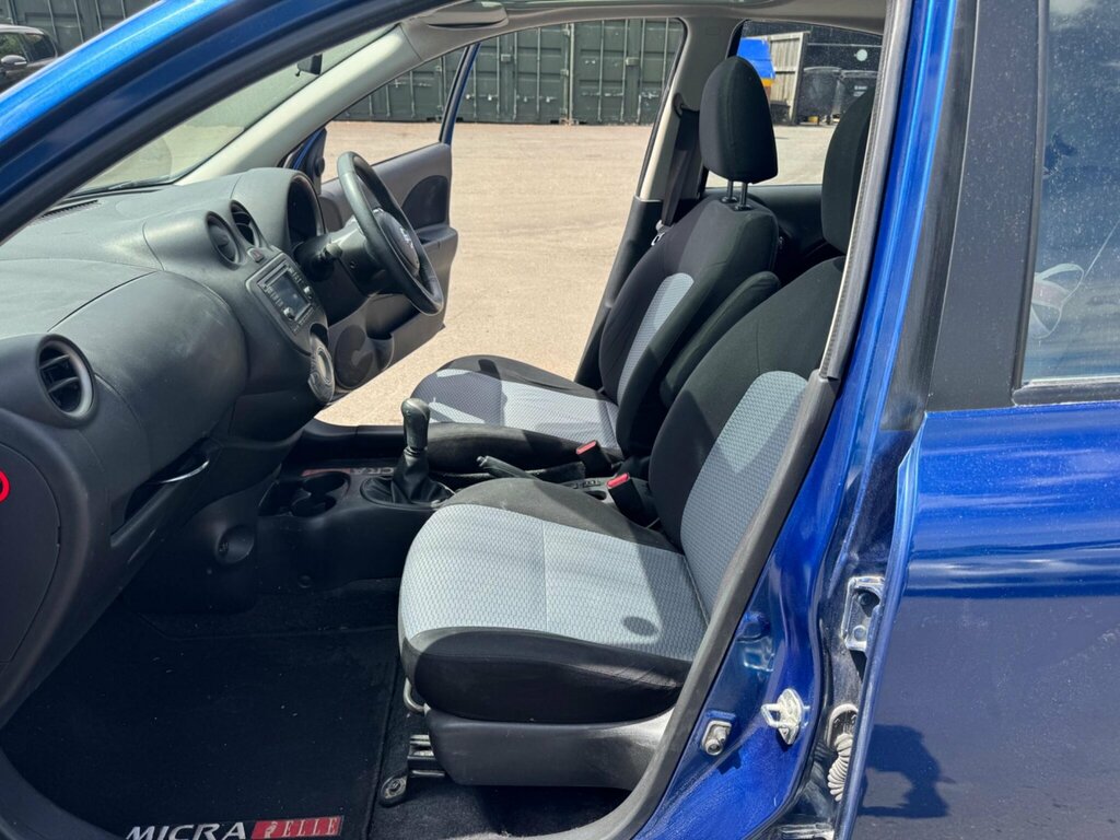 Nissan Micra 1.2 12V Elle Euro 5 Blue #4