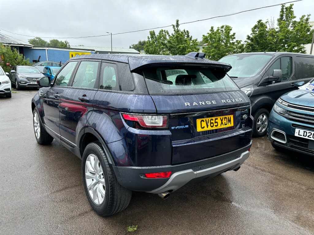 Land Rover Range Rover Evoque Ed4 Se Tech CV65XDM Blue #4