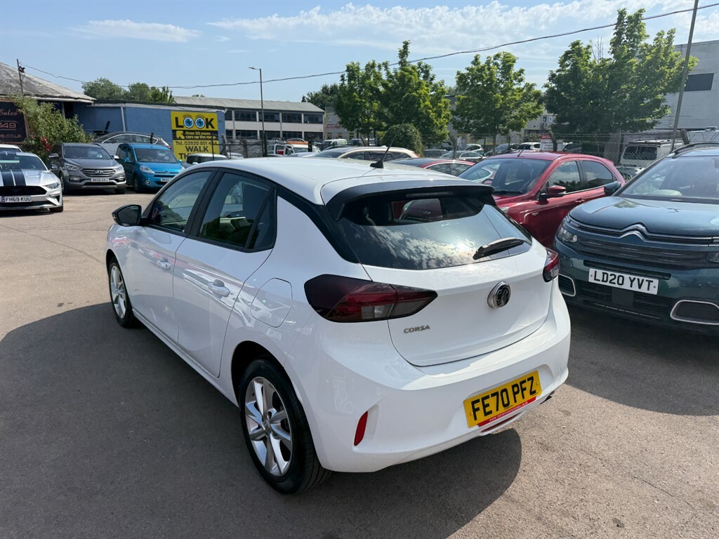 Vauxhall Corsa Se Nav White #4