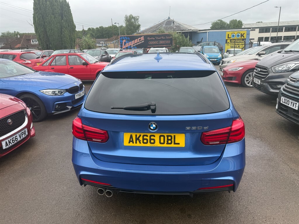 BMW 3 Series M Sport Touring AK66OBL Blue #5