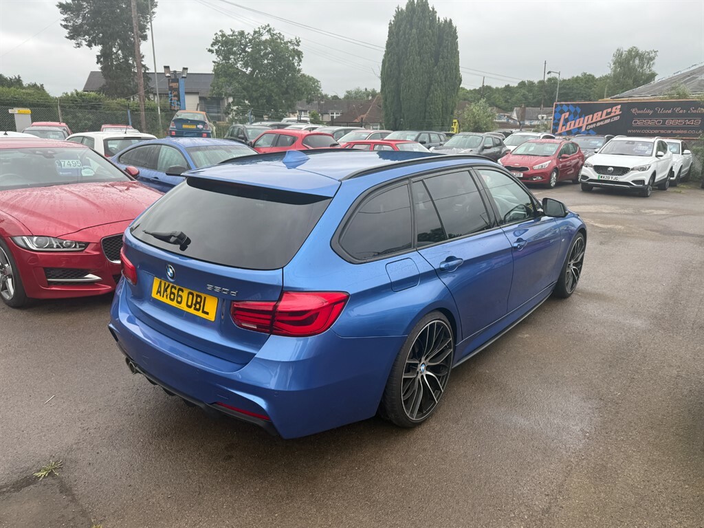 BMW 3 Series M Sport Touring AK66OBL Blue #6