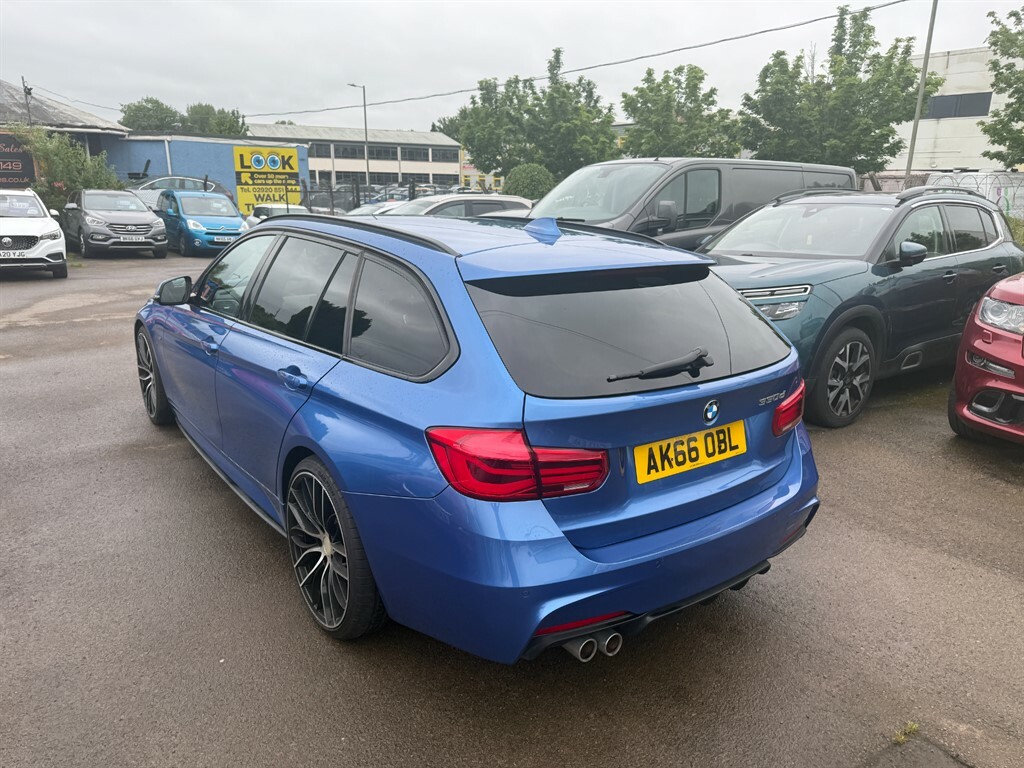 BMW 3 Series M Sport Touring AK66OBL Blue #4