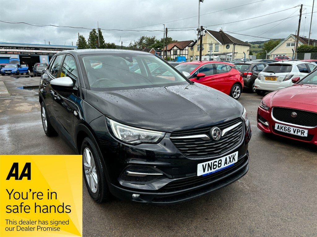 Vauxhall Grandland X Se Ss Black