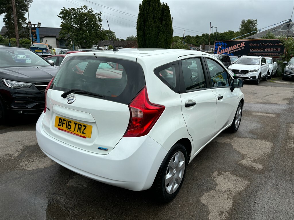 Nissan Note Visia Dci White #6