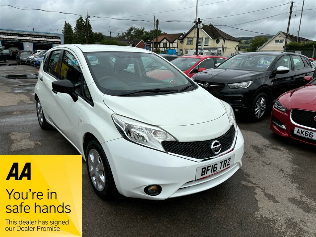 Nissan Note Visia Dci White