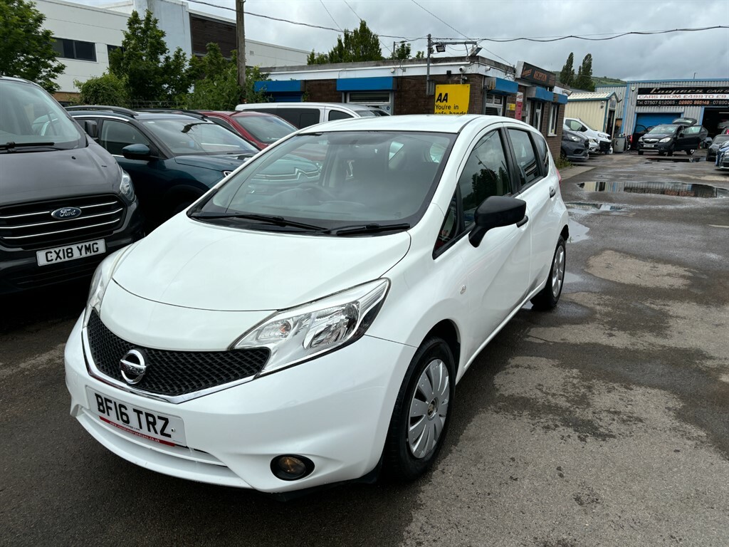 Nissan Note Visia Dci White #3