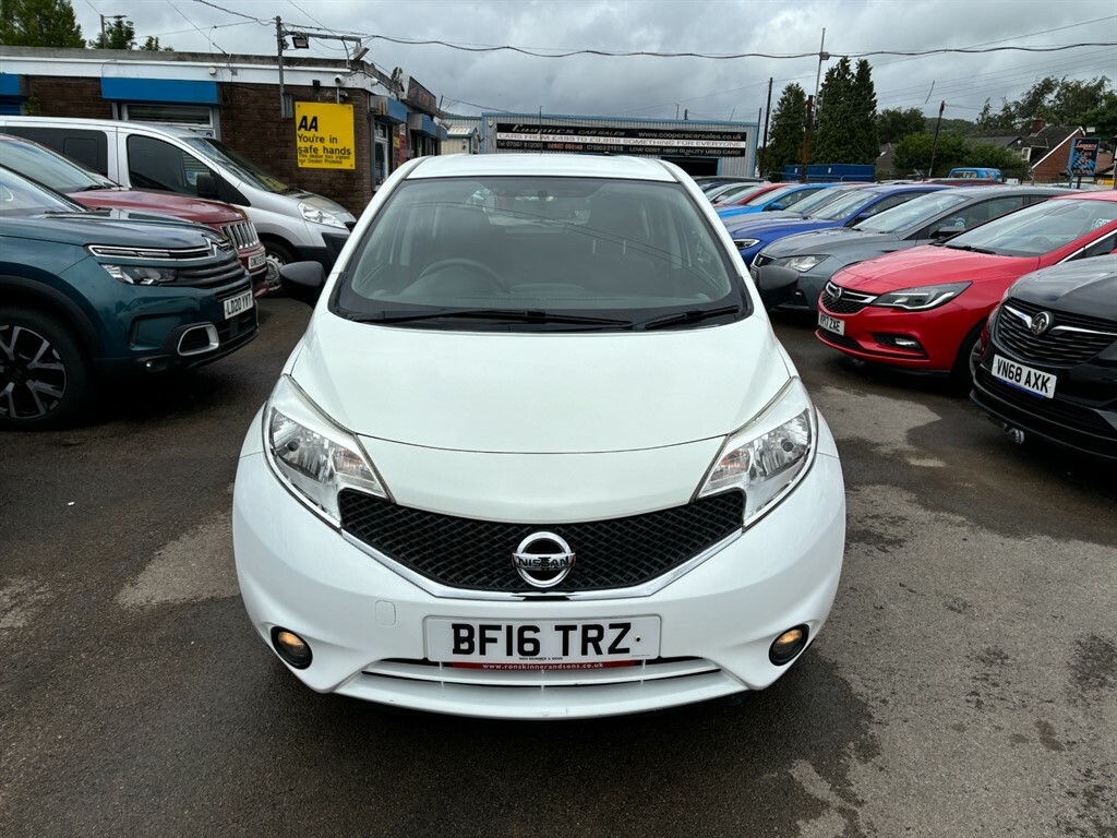 Nissan Note Visia Dci White #2