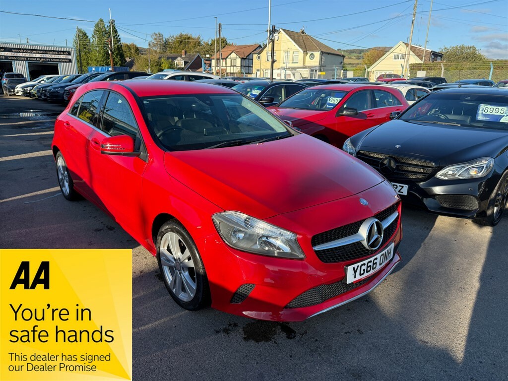 Mercedes-Benz A Class A 180 D Sport Red