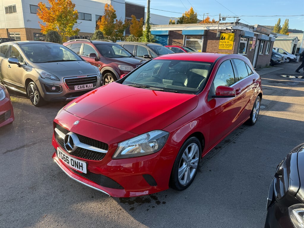 Mercedes-Benz A Class A 180 D Sport Red #3