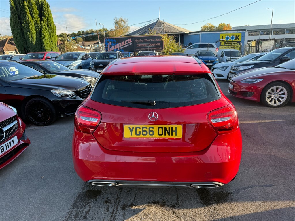 Mercedes-Benz A Class A 180 D Sport Red #5