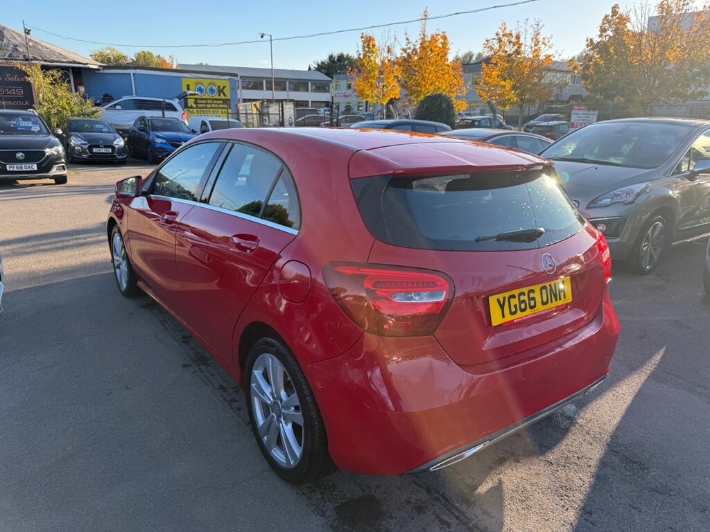 Mercedes-Benz A Class A 180 D Sport Red #4