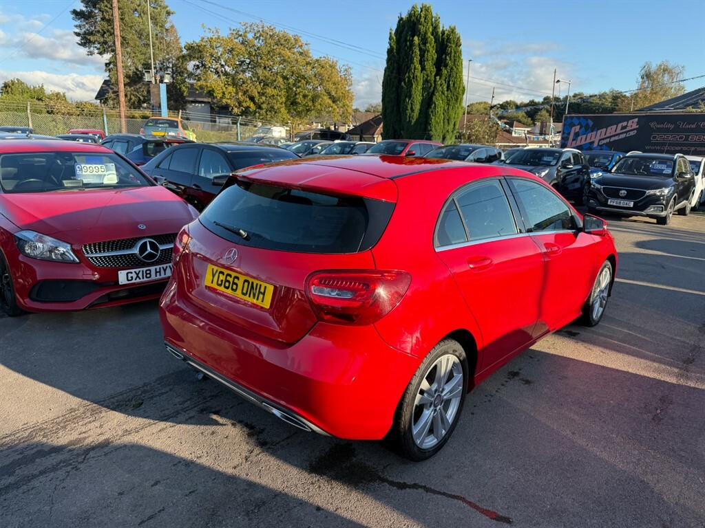 Mercedes-Benz A Class A 180 D Sport Red #6
