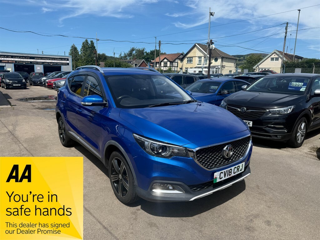 MG ZS Exclusive Blue