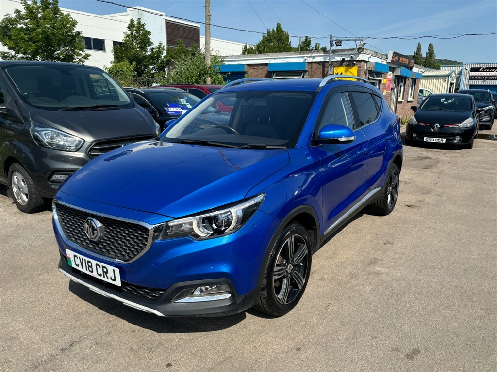 MG ZS Exclusive Blue #3