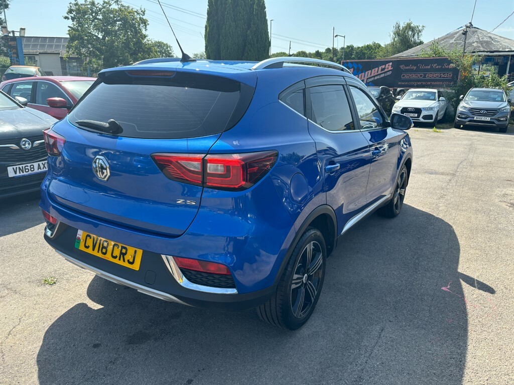 MG ZS Exclusive Blue #6
