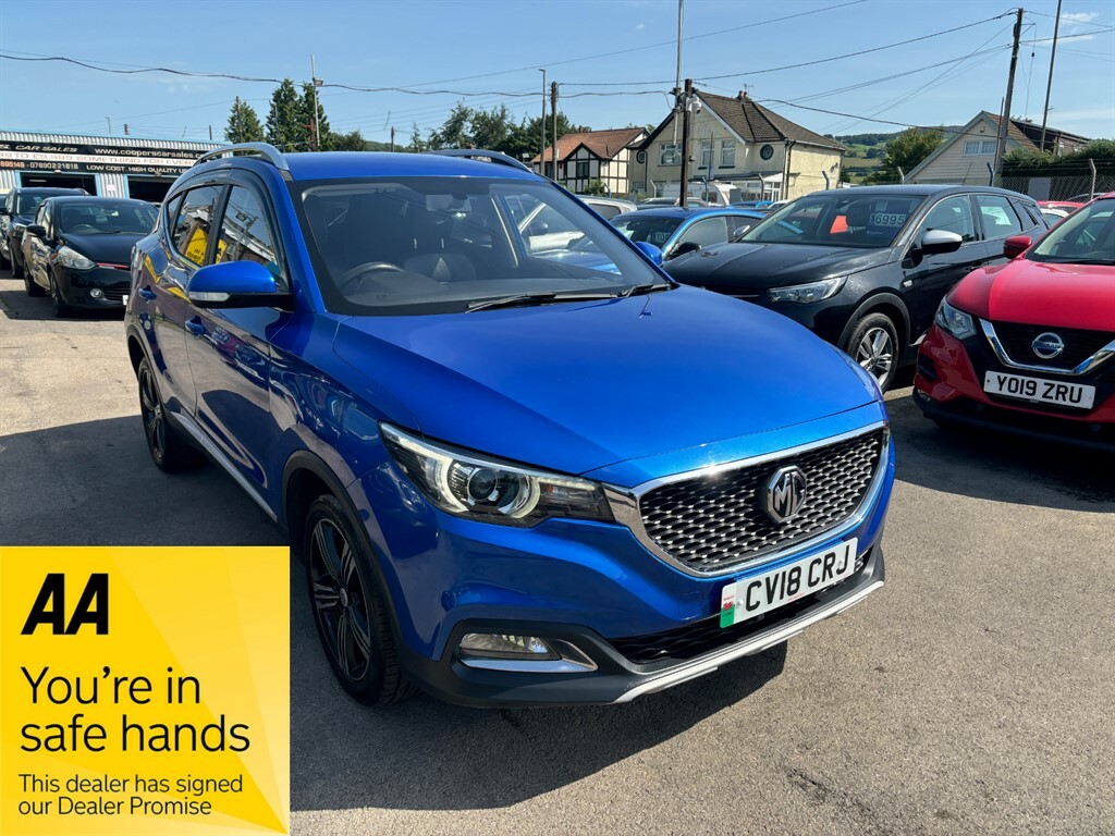 MG ZS Exclusive Blue