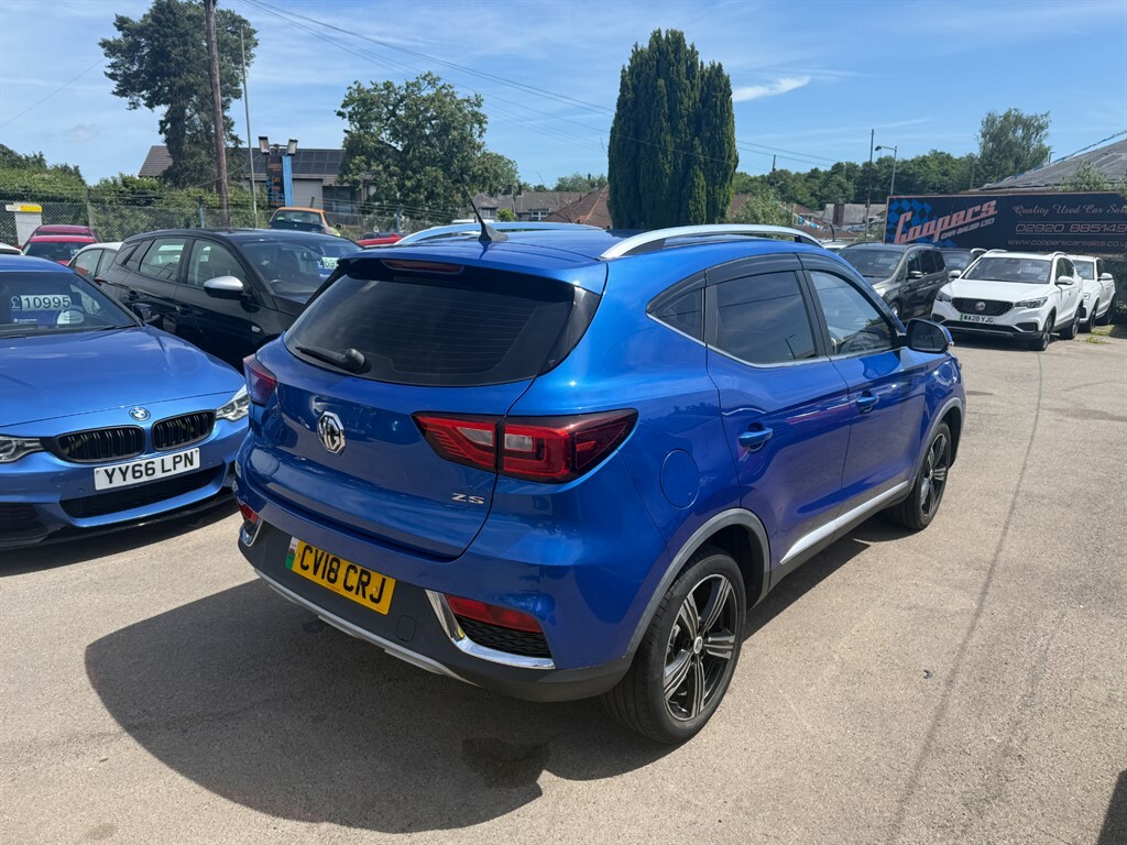 MG ZS Exclusive Blue #6