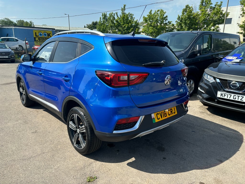 MG ZS Exclusive Blue #4