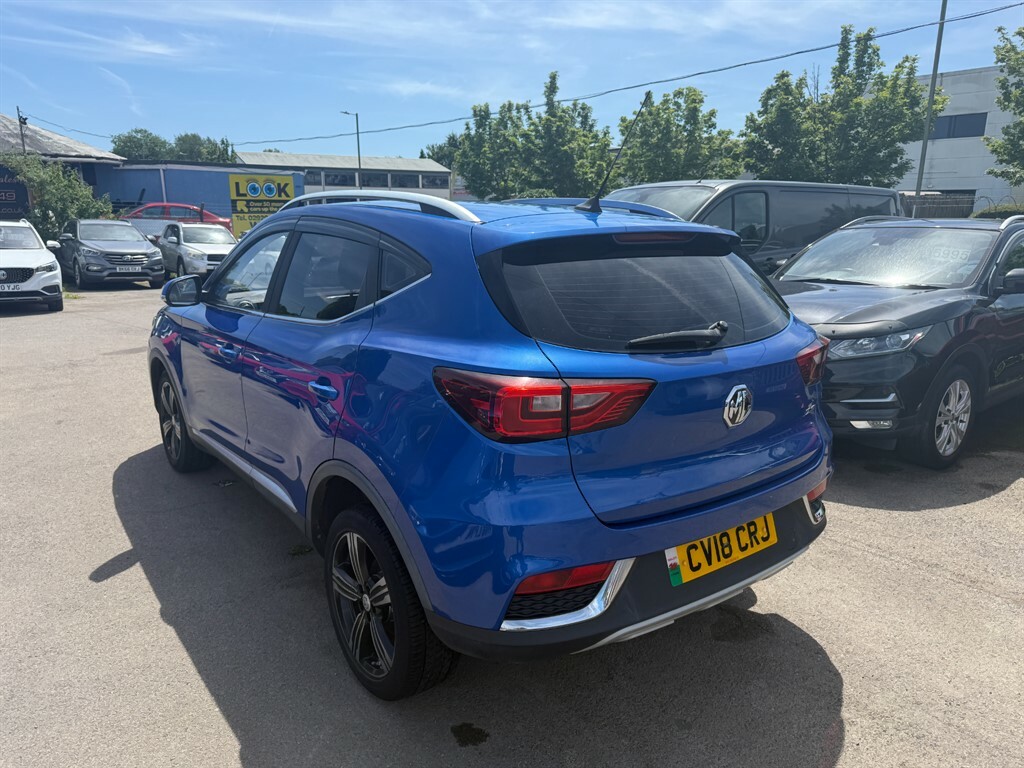 MG ZS Exclusive Blue #4