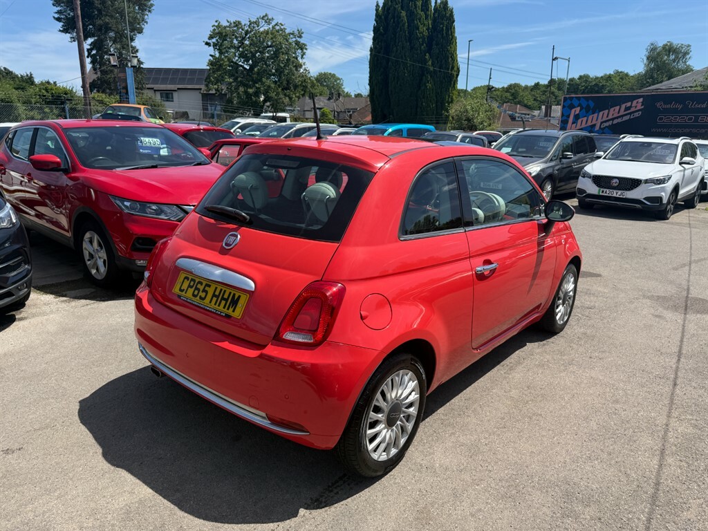 Fiat 500 Lounge Pink #6