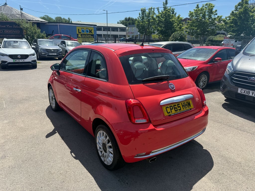 Fiat 500 Lounge Pink #4