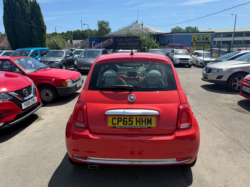 Fiat 500 Lounge Pink #5
