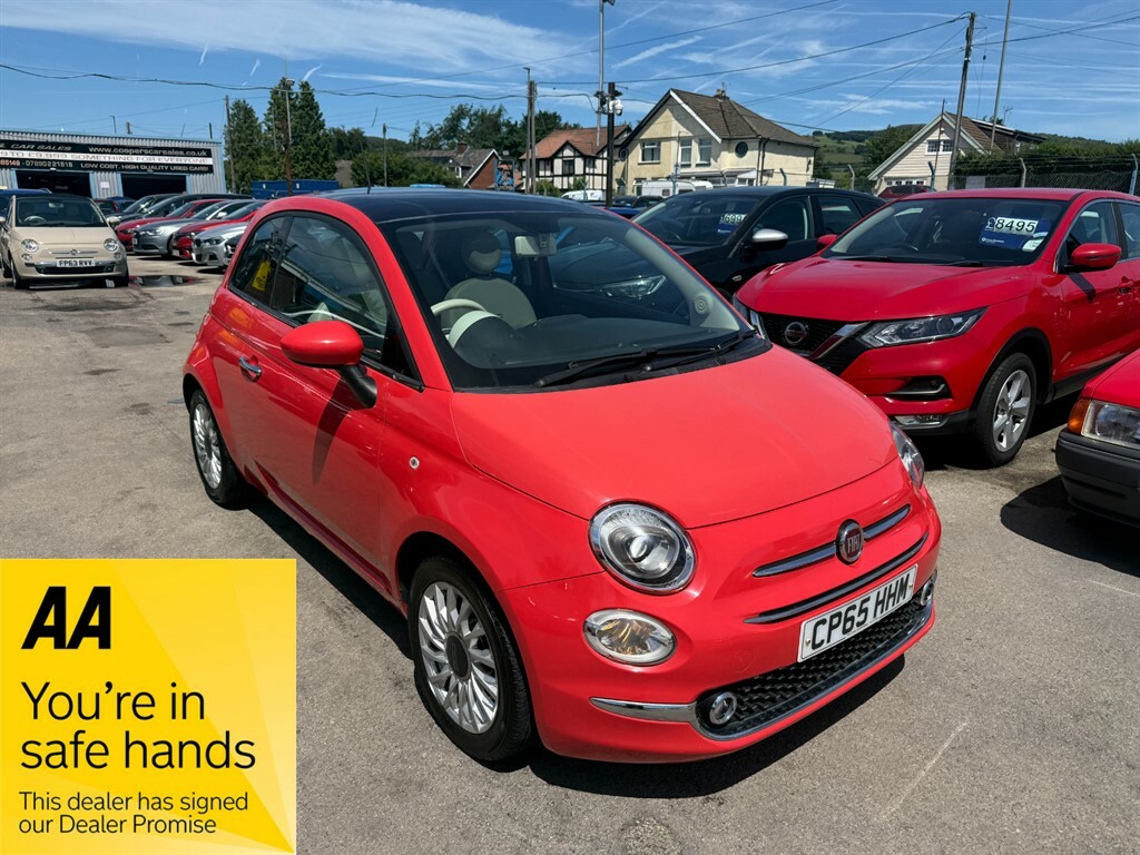 Fiat 500 Lounge Pink