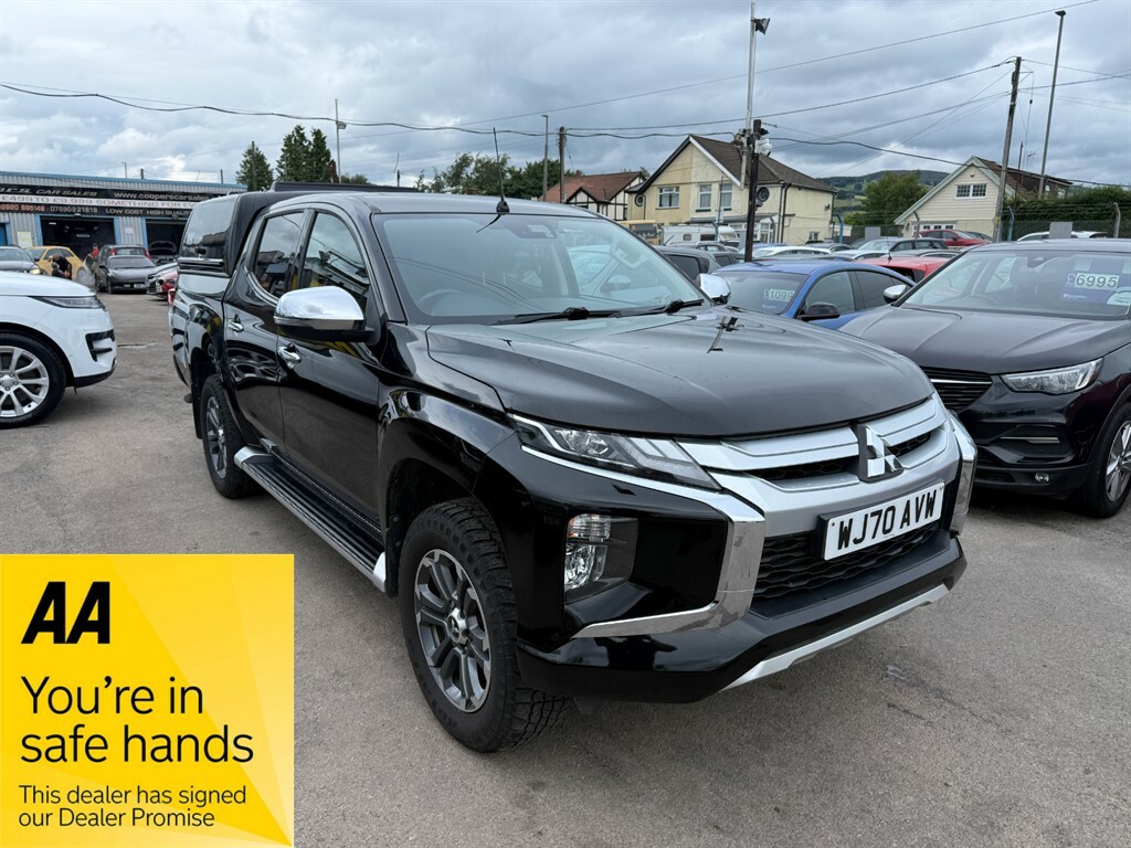 Mitsubishi L200 Di-d Warrior Dcb Black